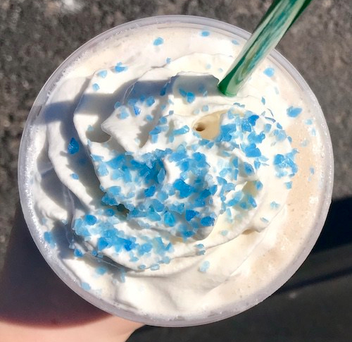 My Starbucks Crystal Ball Frappuccino Adventure & Review