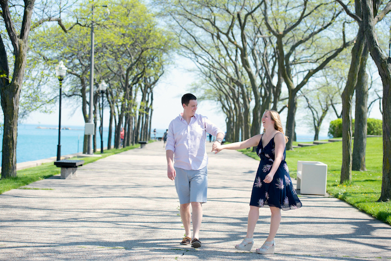 Our Navy Pier Engagement Photoshoot