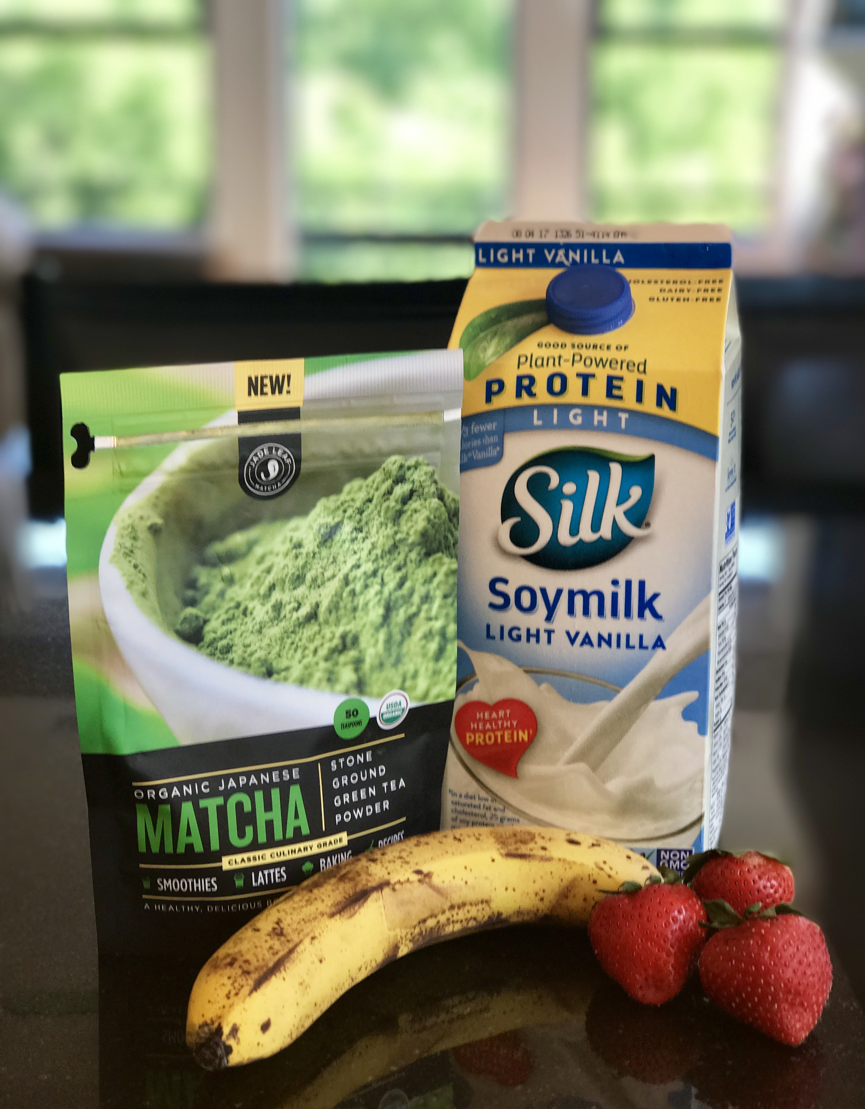 Matcha Fruit Smoothie Recipe Ingredients
