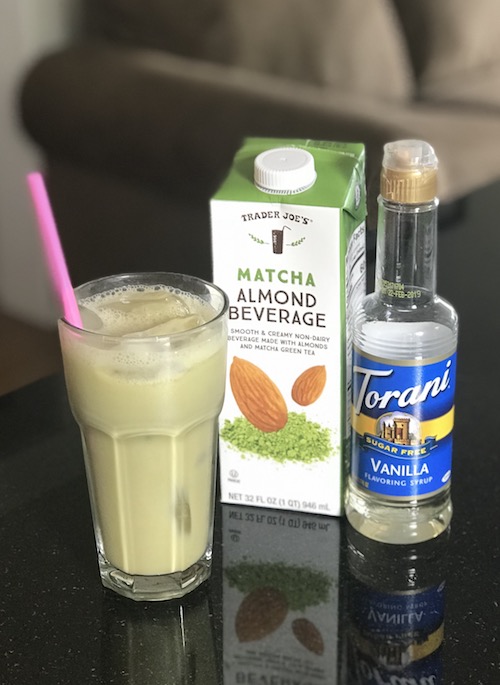 Trader Joe's Matcha Almond Beverage Latte Recipe
