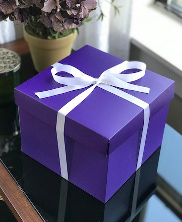 Purple Bridesmaid Proposal Boxes