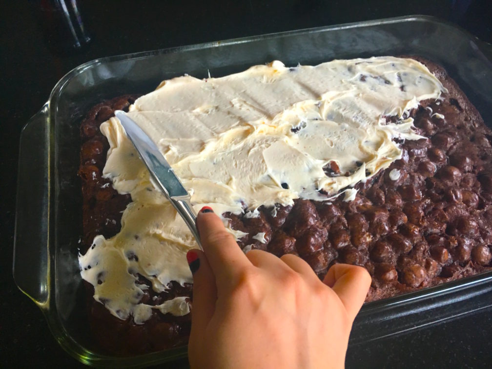 Cream Cheese Frosted Brownies