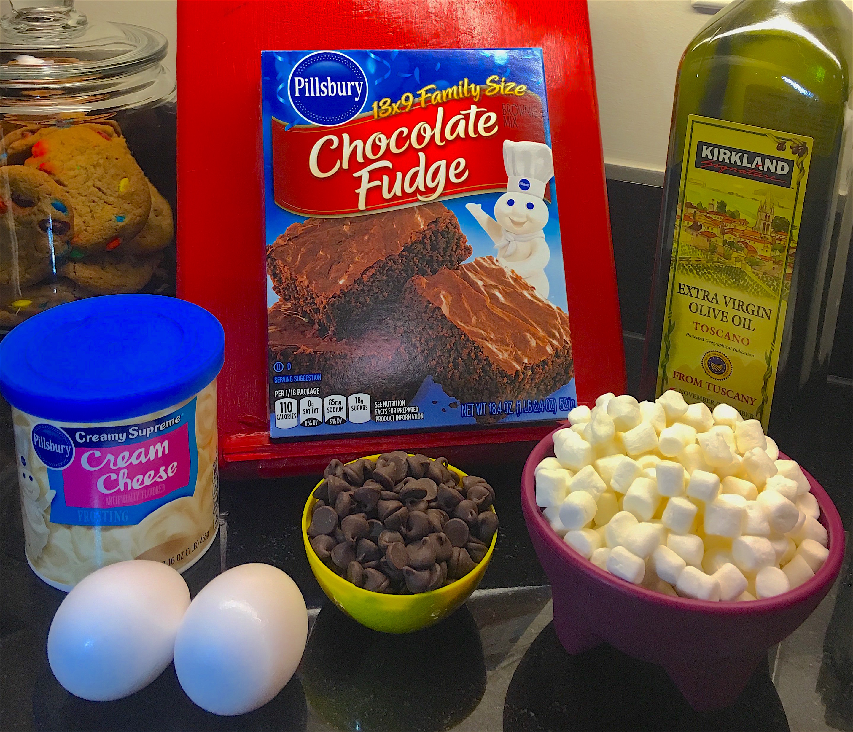 Gooey Brownies Recipe Ingredients