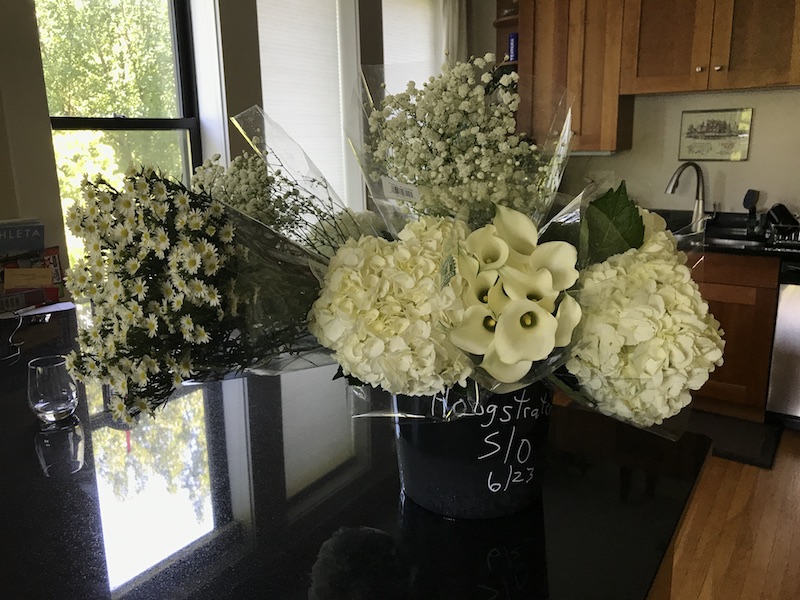 bucket-of-flowers-for-wedding-arrangement