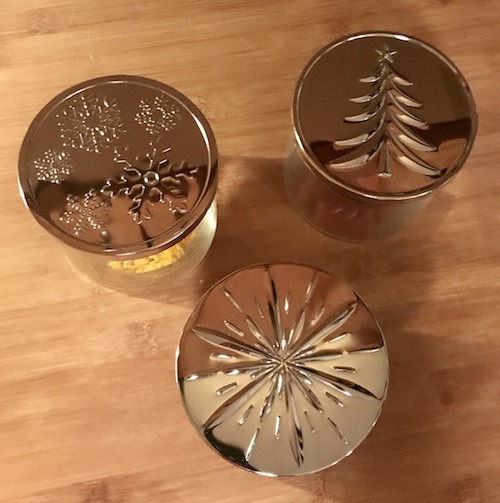 Holiday Kitchen Candle Jar Lids Bath and Body