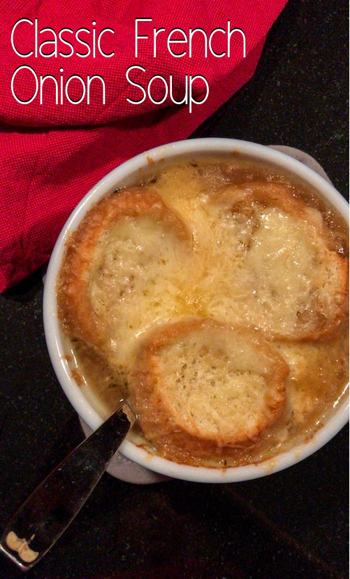 Classic Cheesy French Onion Soup Recipe