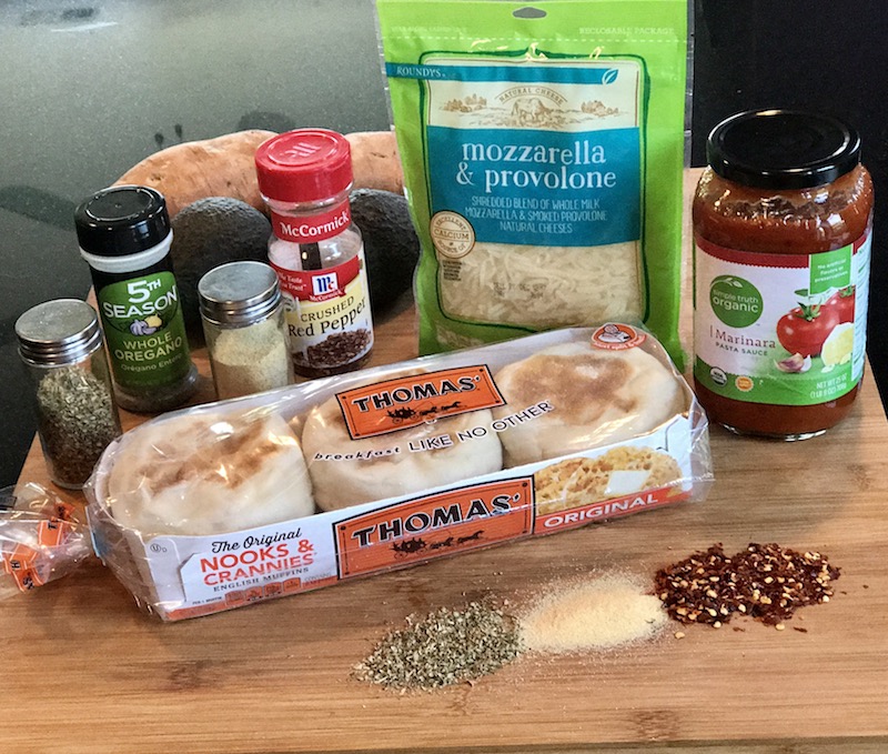English Muffin Pizza Ingredients