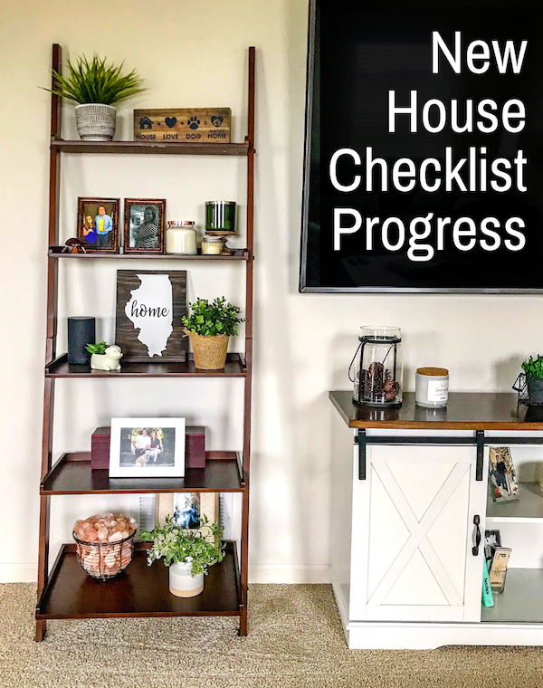 New House Checklist Progress