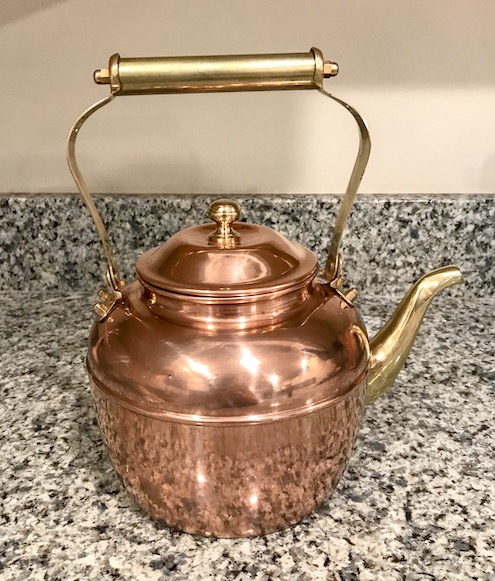 Cleaning a Copper Kettle