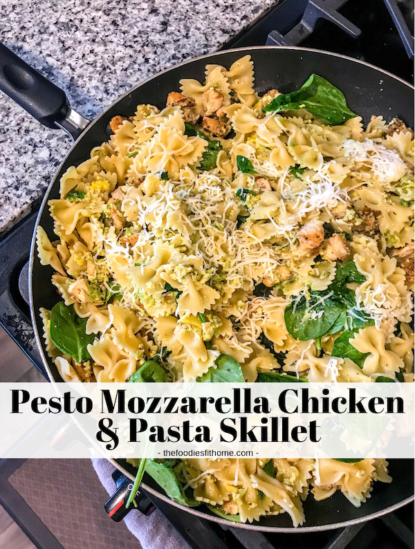Spinach and Chicken Skillet Pasta Recipe
