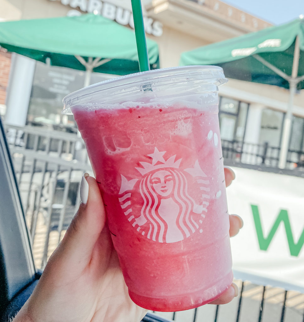 Starbucks Frozen Strawberry Lemonade
