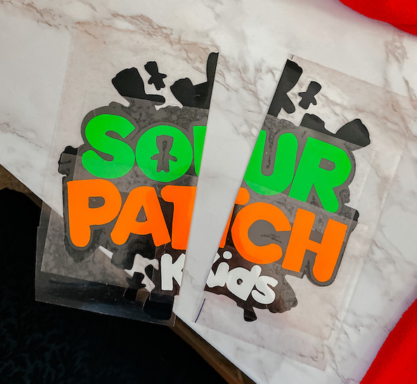 Sour Patch Kids Cricut Vinyl