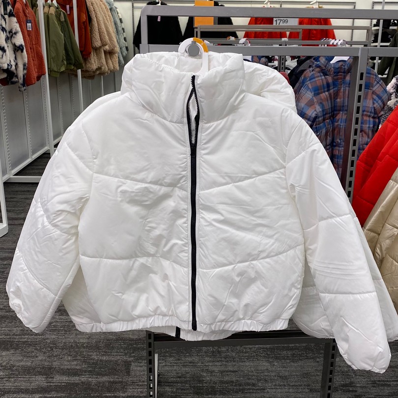 White Puffer Coat and Jackets