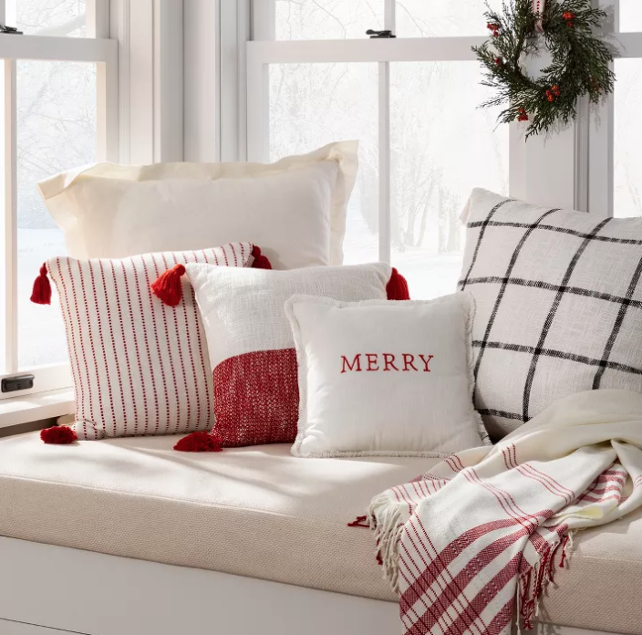 Target Merry Christmas Throw Pillows