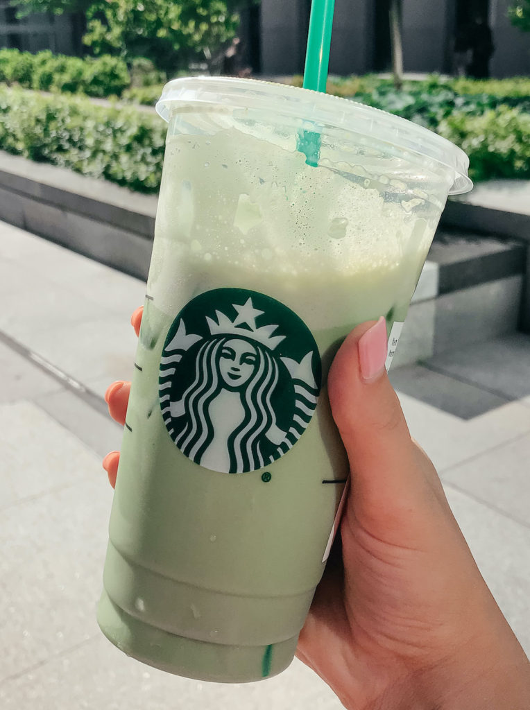 Starbucks Green Tea Latte Matcha Vanilla
