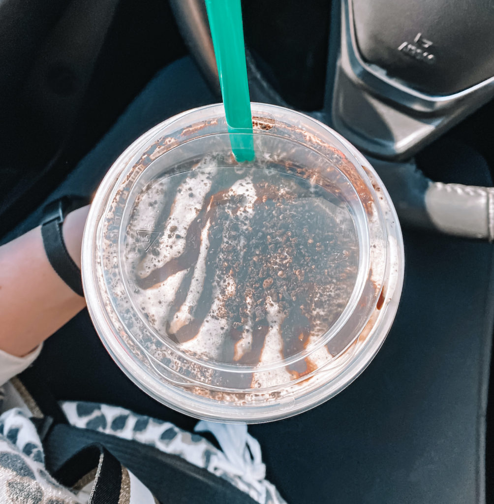 Starbucks Cookie Crumble Frappuccino Order