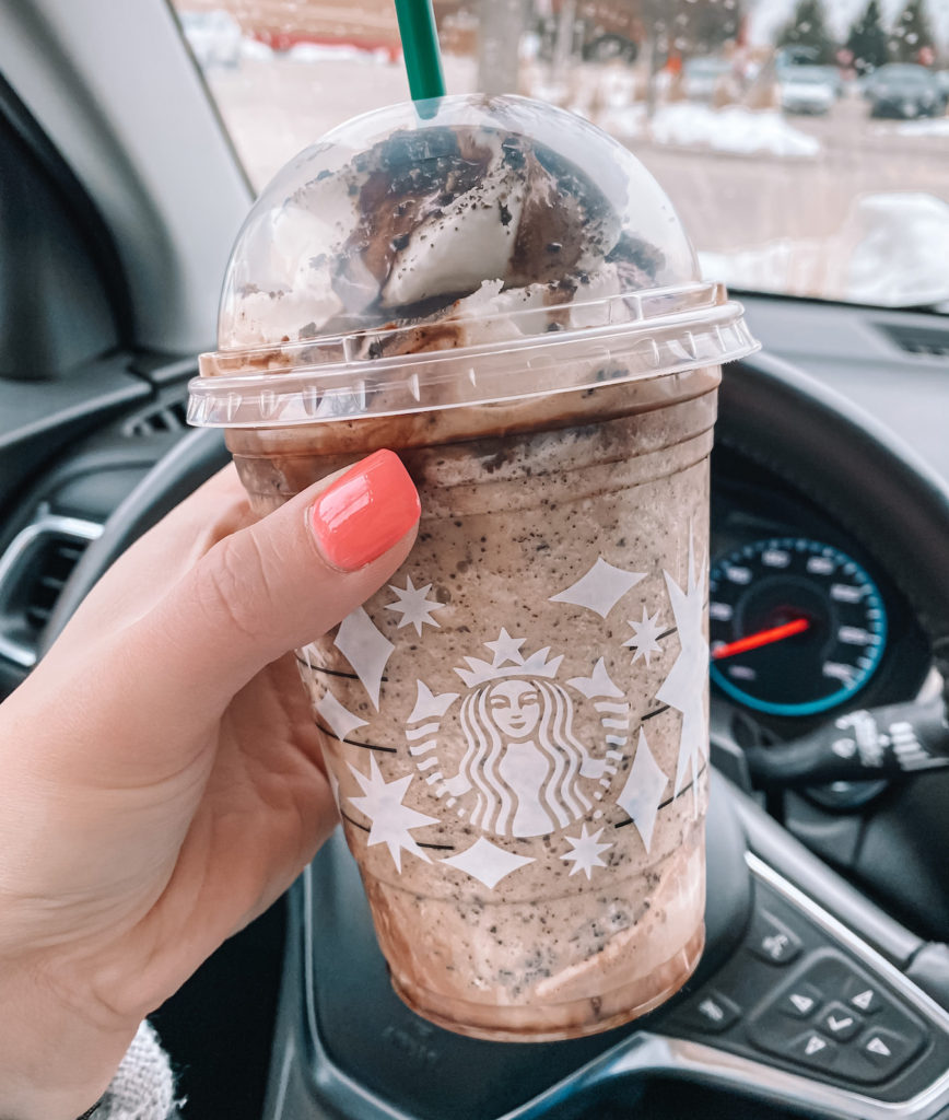 Starbucks Cookies and Cream Frappuccino Secret Menu