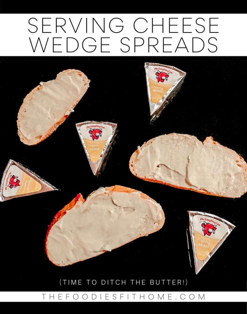 Asiago Cheese Wedge Spreads