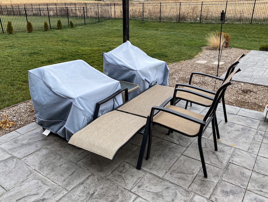 Preparing Patio Furniture for a Huge Storm