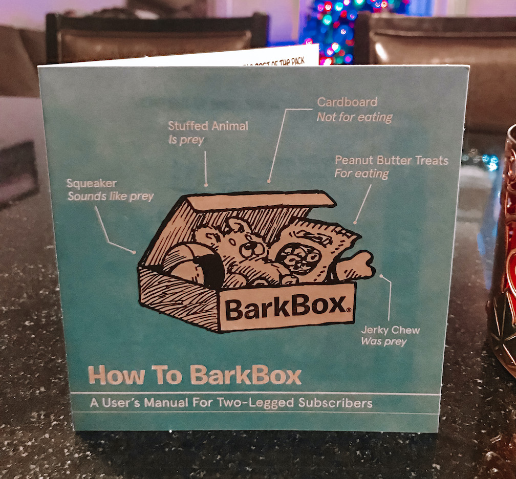 Bark Box User Guide