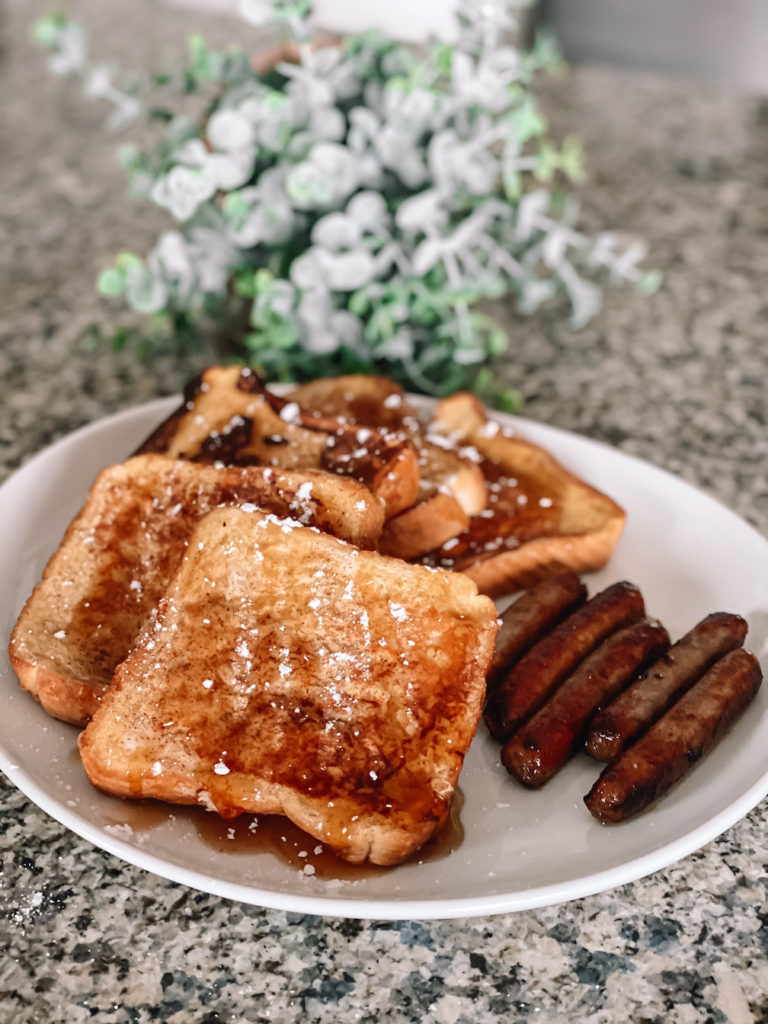 French Toast Brunch Sausages