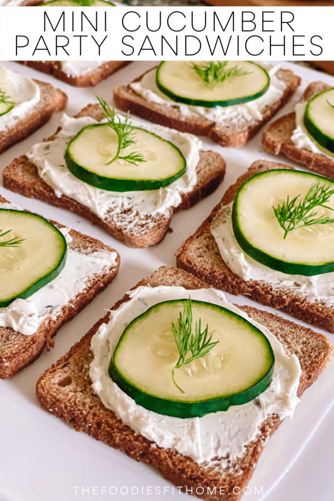 Mini Cucumber Sandwiches Recipe