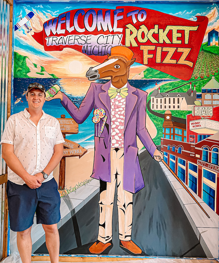 Rocket Fizz Candy Shop Traverse City Vacation