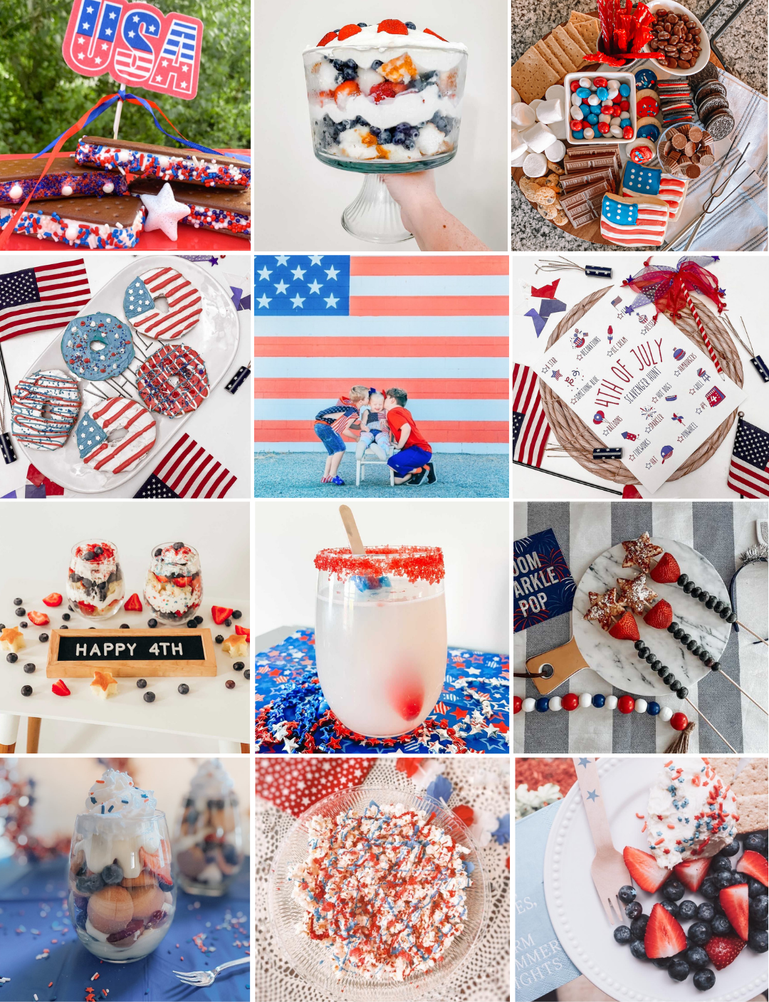 12 Fourth of July Treats and Crafts