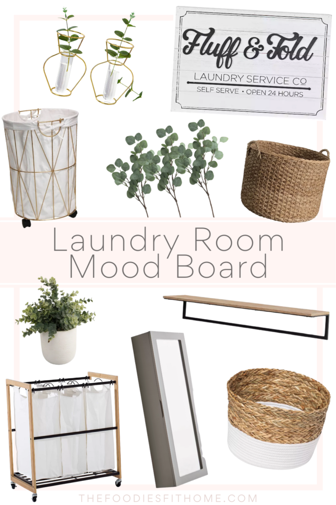 Laundry Room Makeover Mood Board