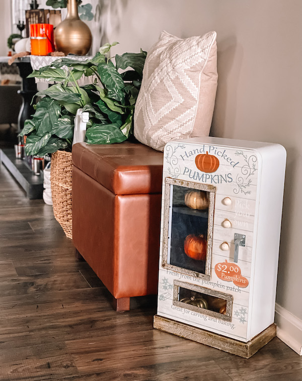 Pumpkin Vending Machine Fall Decor