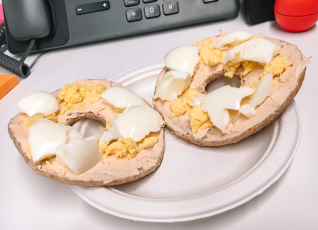 Bagel Thin and Egg On the Go Breakfast