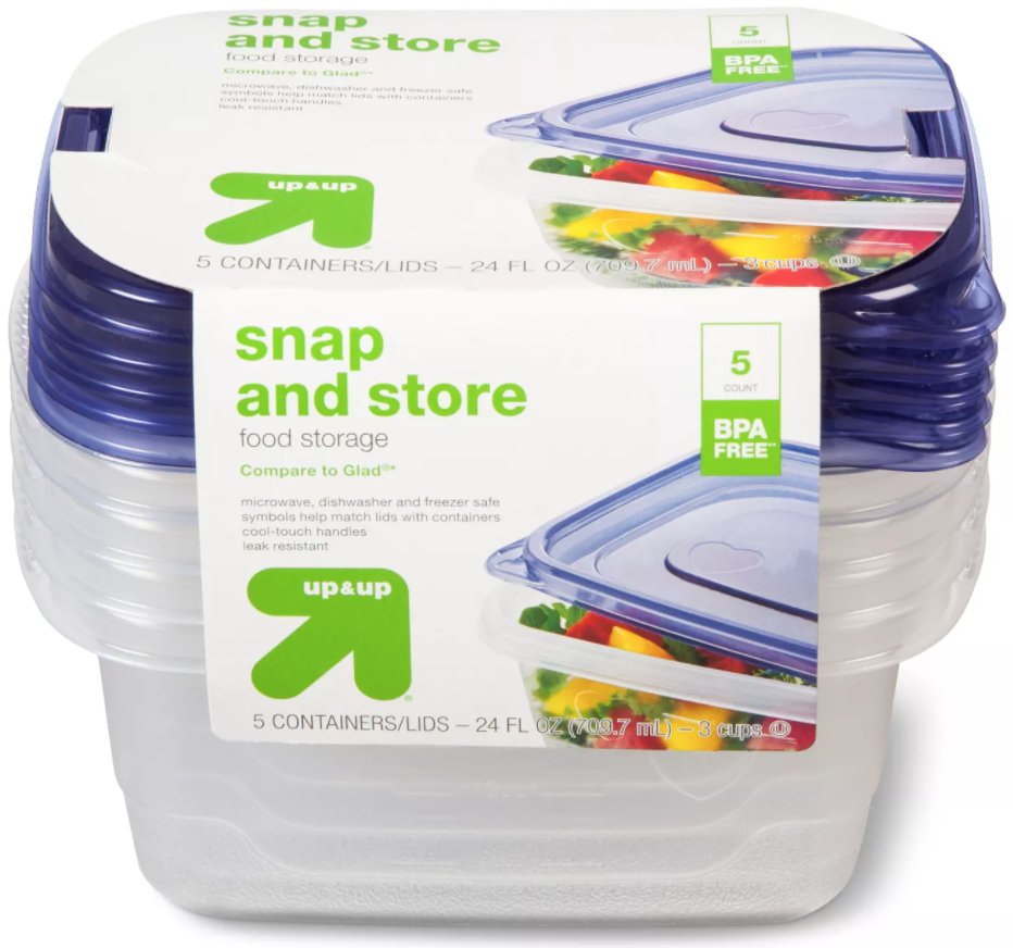 Single Use Food Storage Container