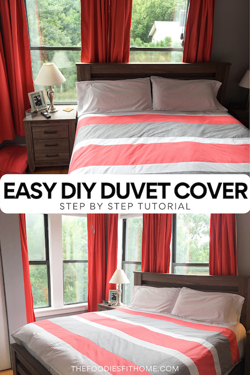 DIY Duvet Cover Tutorial