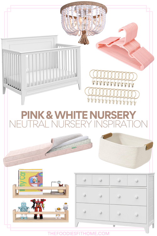 Baby Girl Nursery Pink White