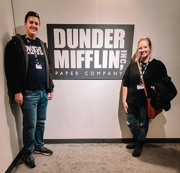Dunder Mifflin Office Entrance