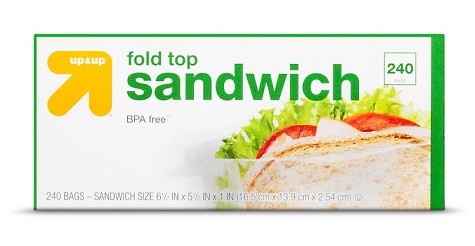 Fold Over Sandwich Baggies
