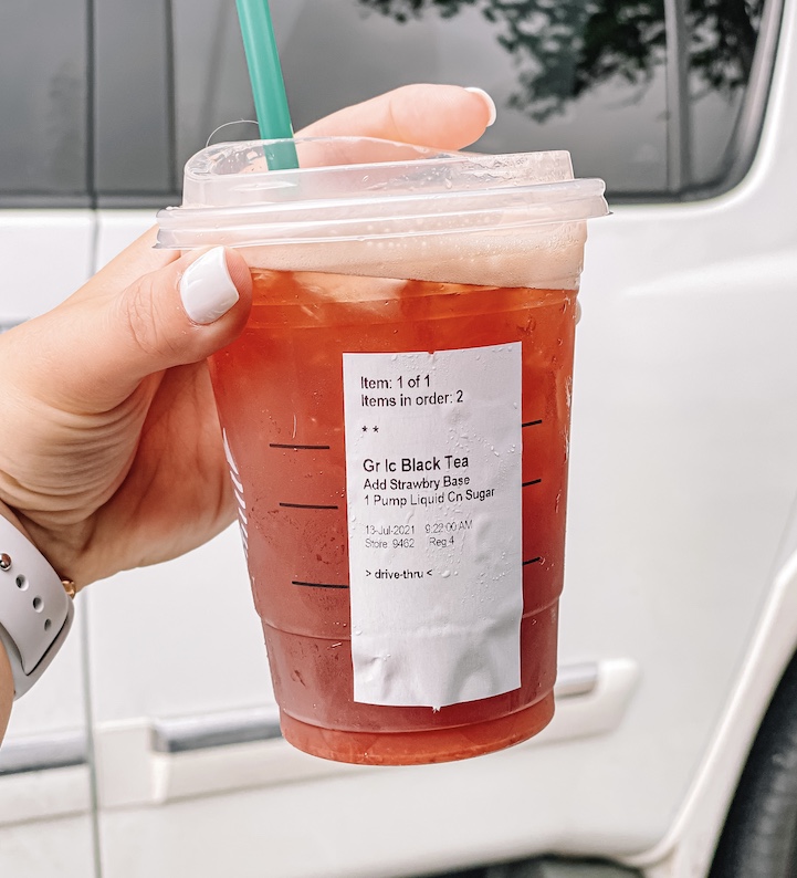 How to Order Black Tea at Starbucks