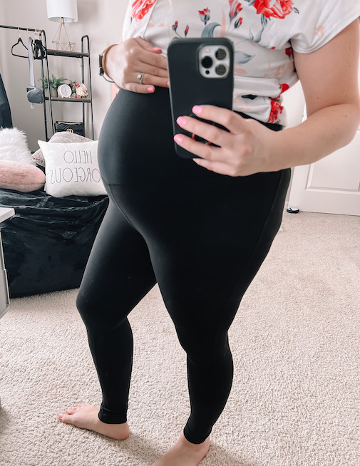 Zella Maternity Leggings Bump