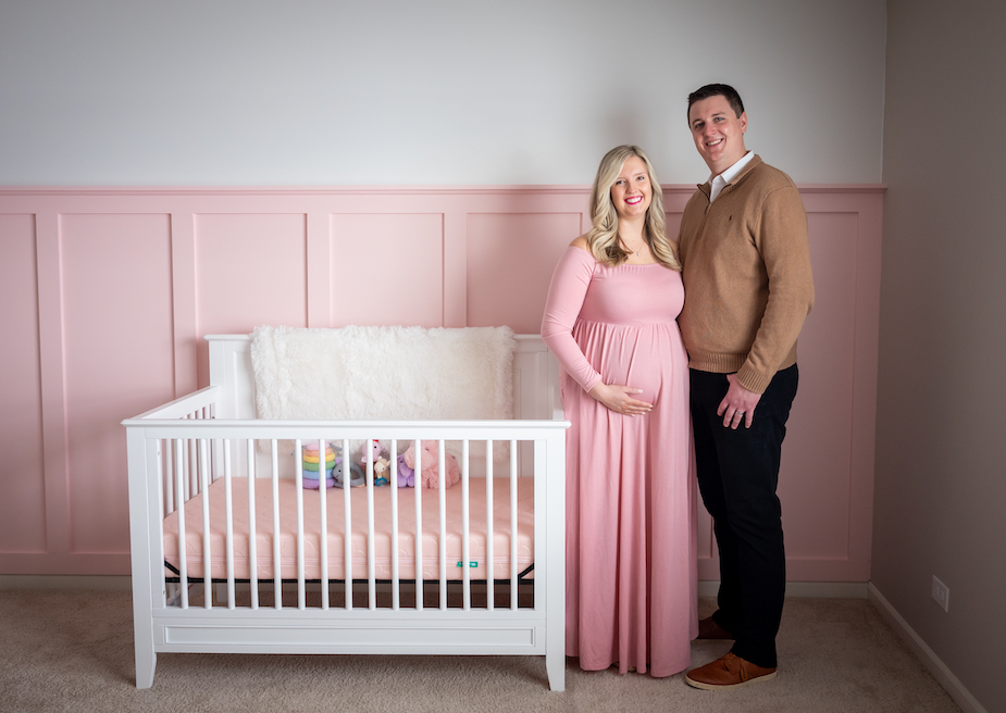 Maternity Photo Pink Dress