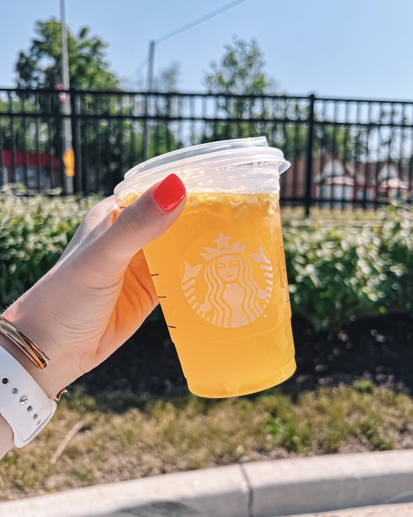 How to Order a Starbucks Strawberry Green Iced Tea — WE MOVED