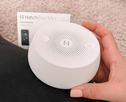 Hatch Rest Mini Sound Machine Better Newborn Sleep