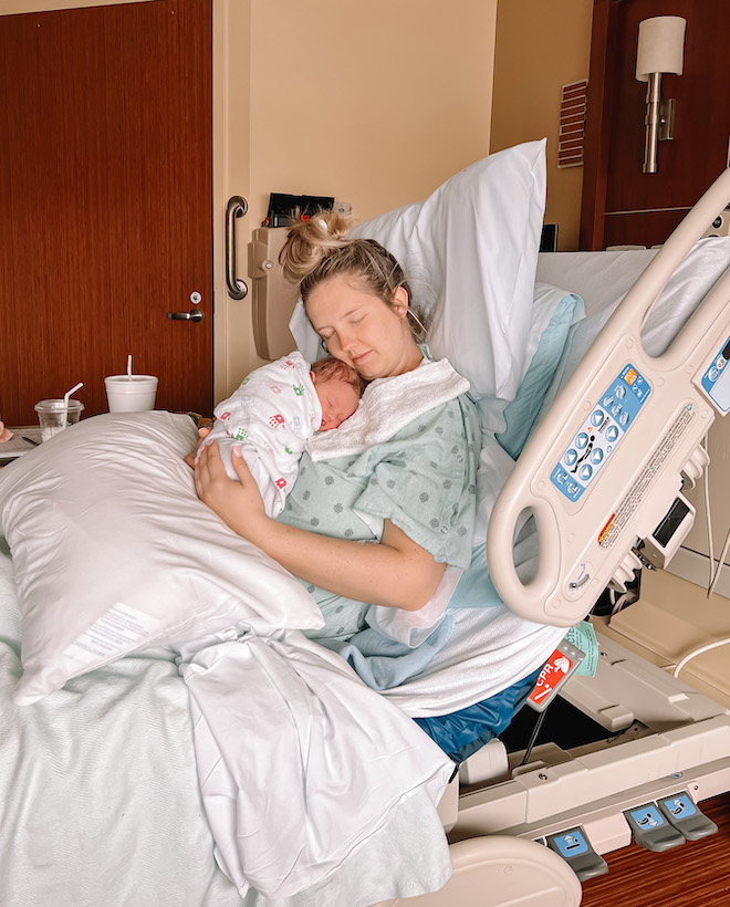 Newborn Baby Bonding