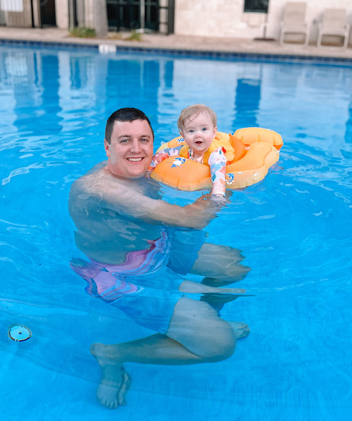 Dad Baby Pool