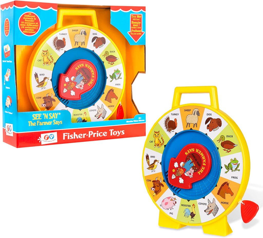 Farmer See and Say Fisher Price gift ideas for Santa